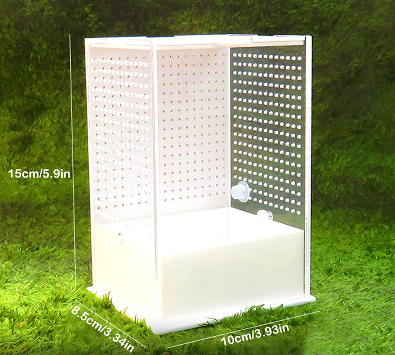 OMEM Reptile Breeding Box, Insect Incubator, for Orchid Mantis, African Phantom Mantis, Reptile Resting Habitat and Entertainment - Image 2
